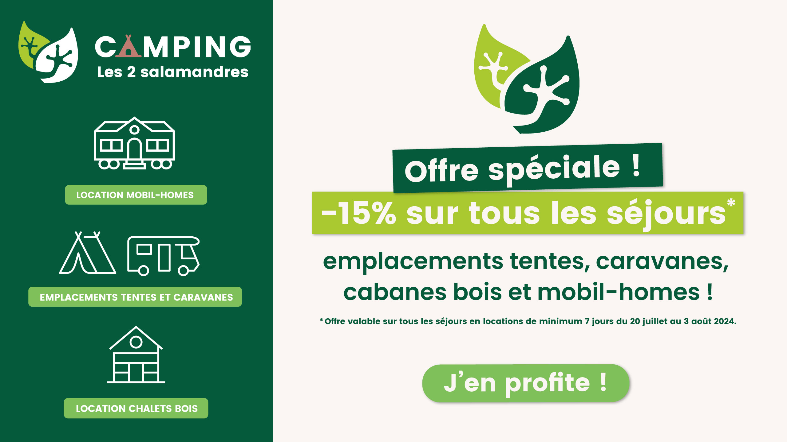 offre ete camping talmont 